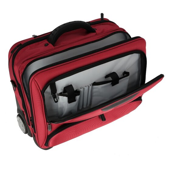 Dermata 2 wielen Zakelijke trolley 41 cm Laptopvak
