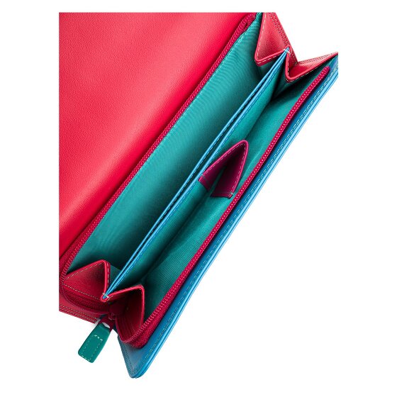 Mywalit Tri-fold Zip Wallet Leren Portemonnee 17 cm