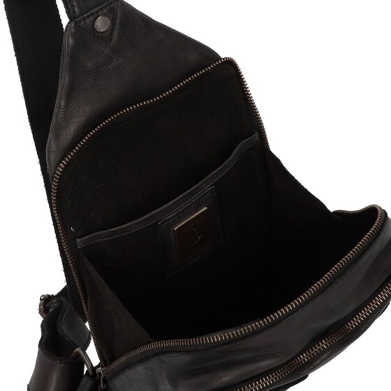 Harbour 2nd Phoenix schoudertas leer 33 cm