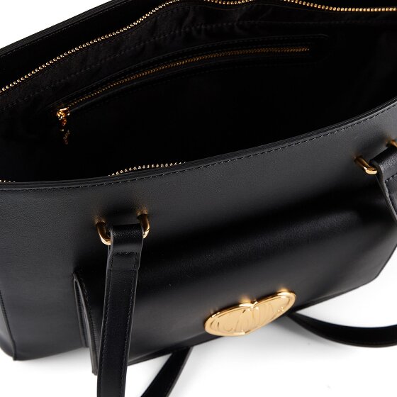 Love Moschino Victory Heart Shopper Tas Leer 34 cm