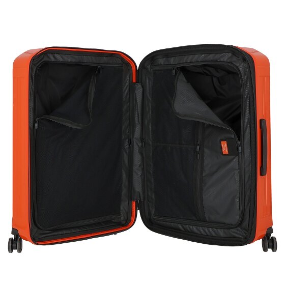 Piquadro PQ-Light 4 wielen Trolley M 69 cm met uitbreidingsplooi