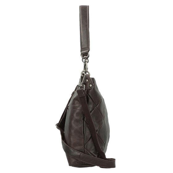 FredsBruder Check my Bag Schoudertas Leer 35 cm