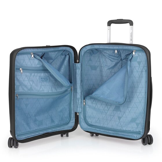 Gabol Queens 4 wielen Kofferset 4-delig met uitbreidingsplooi