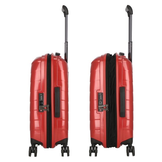 Samsonite Attrix 4 wielen Cabinewagen 55 cm met uitbreidingsplooi