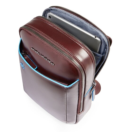 Piquadro Blue Square Mini tas Schoudertas Leer 17 cm