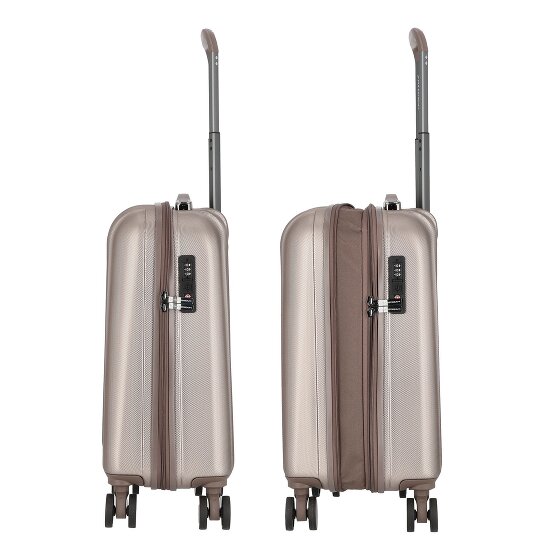 Polestream Moonrock 4 wielen Cabinewagen 55 cm met uitbreidingsplooi