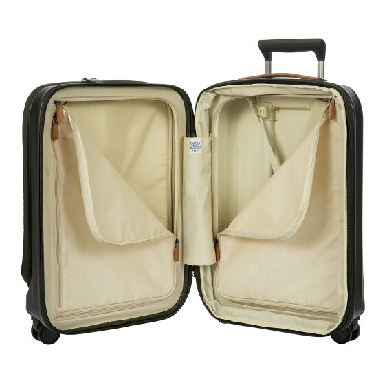 Bric's Taormina 4 wielen Trolley S 57 cm met uitbreidingsplooi