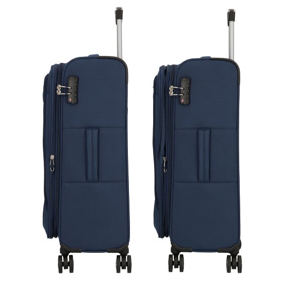 Cocoono Monterrey 4 wielen Trolley 68 cm met uitbreidingsplooi