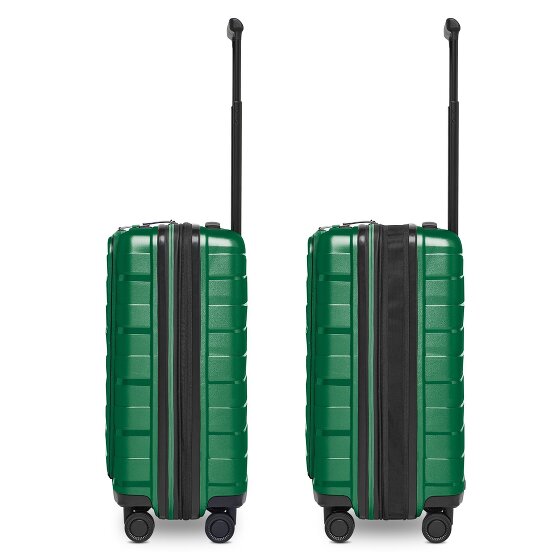 Bergpfeil Travel 4 wielen Cabinewagen 55 cm Laptop compartiment met uitbreidingsplooi