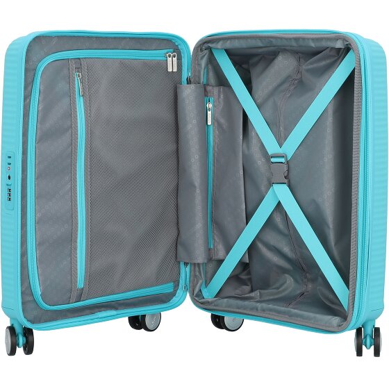 American Tourister Soundbox 4-wielige cabinewagen 55 cm