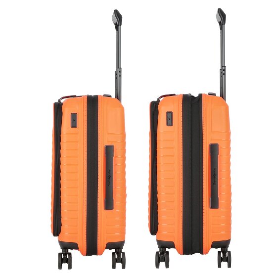 Samsonite Intuo 4 wielen Cabinewagen 55 cm Laptop compartiment met uitbreidingsplooi