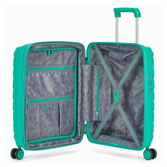 Roncato Skyline 2.0 4 wielen Cabinewagen 55 cm met uitbreidingsplooi