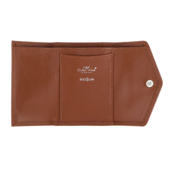 Golden Head Polo Portemonnee RFID-bescherming Leder 10 cm
