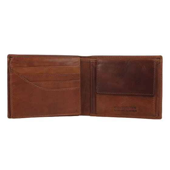Greenburry Newport Portemonnee RFID-bescherming Leer 12 cm