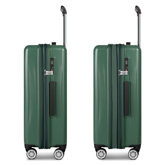 Bric's Cervia 2.0 4 wielen Trolley M 69 cm met uitbreidingsplooi