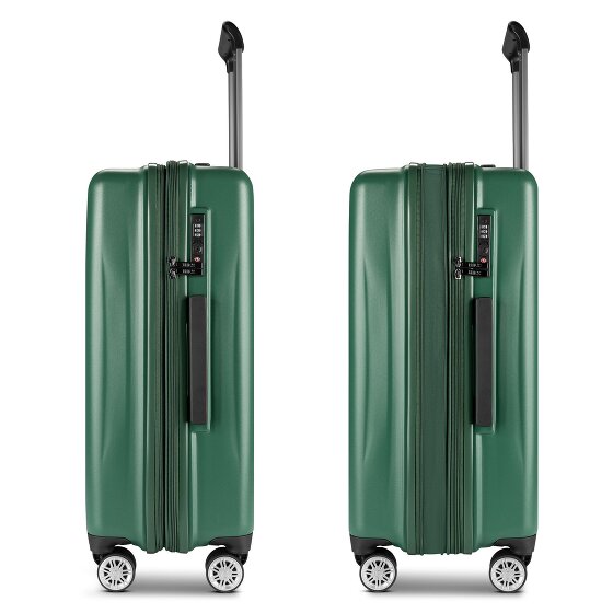 Bric's Cervia 2.0 4 wielen Trolley M 69 cm met uitbreidingsplooi