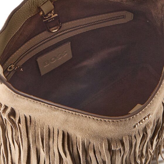 Boss Lenah Schoudertas Leer 28 cm