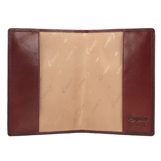 Esquire Toscana Paspoortkoffer Leer 9.5 cm