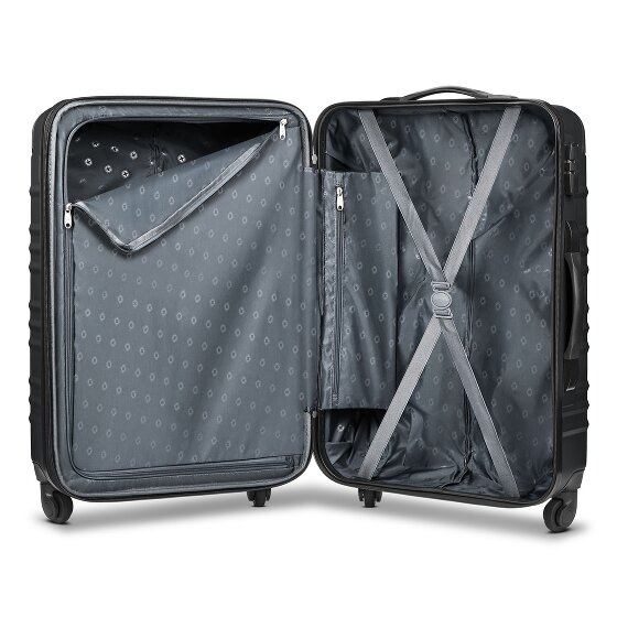 Wenger Amplar Evo 4 wielen Trolley M 65 cm met uitbreidingsplooi