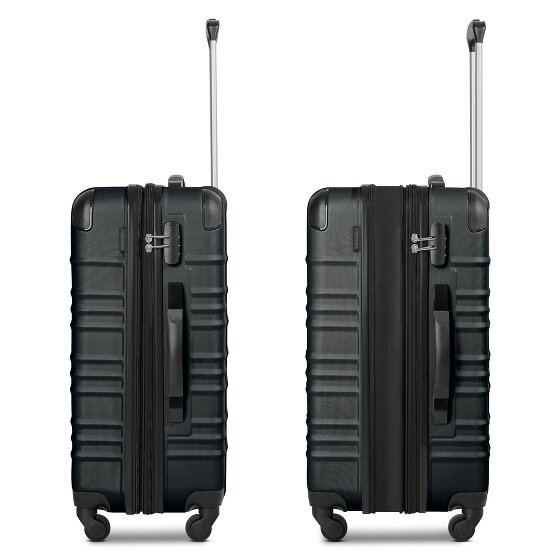 Wenger Amplar Evo 4 wielen Trolley M 65 cm met uitbreidingsplooi