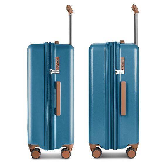 Bric's Ferrara 4 wielen Trolley M 67 cm met uitbreidingsplooi