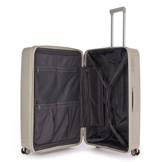 Stratic Straw T 4 wielen Trolley L 76 cm met uitbreidingsplooi