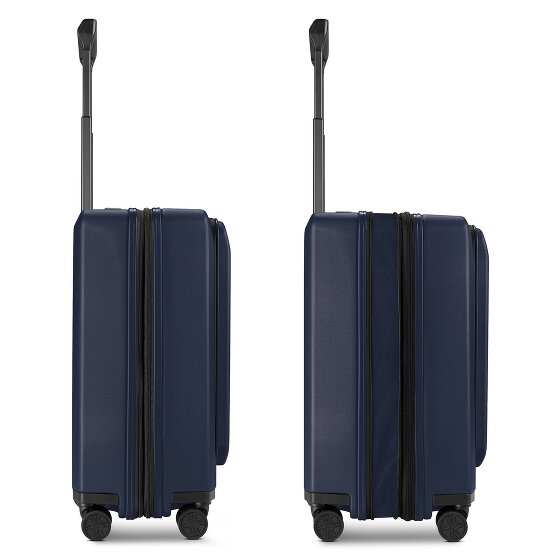Porsche Design Voyager 3.0 4 wielen Cabinewagen S 55 cm Laptop compartiment met uitbreidingsplooi