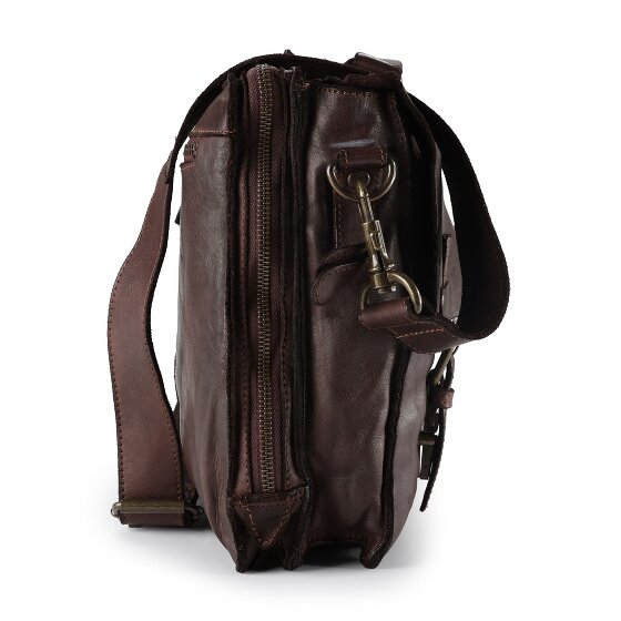 Harbour 2nd Cool Casual Aktetas Messenger Leer 36 cm Laptop compartiment Harbour 2nd Cool Casual Aktetas Messenger Leer 36 cm Laptop compartiment