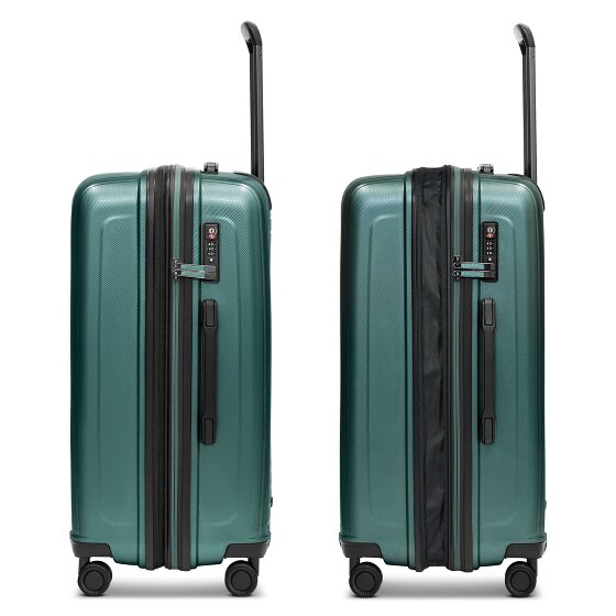 Redolz Essentials 14 4 wielen Trolley M 65 cm met uitbreidingsplooi