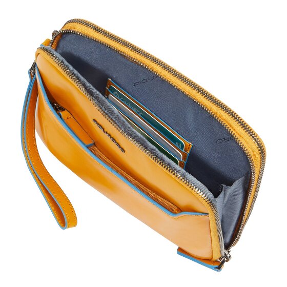Piquadro Blue Square Portemonnee Leer 21 cm