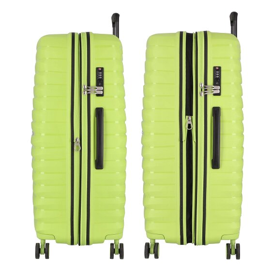 Jump Xwave 4 wielen Trolley 76 cm met uitbreidingsplooi