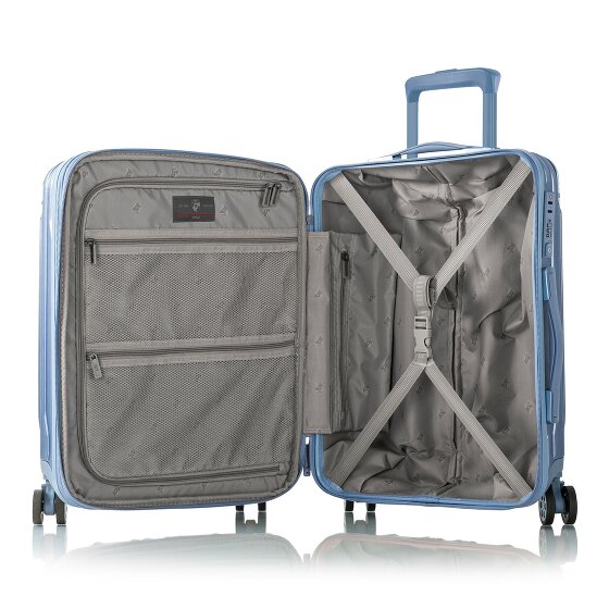 Heys Xtrak 4 wielen Cabinewagen S 55 cm met uitbreidingsplooi
