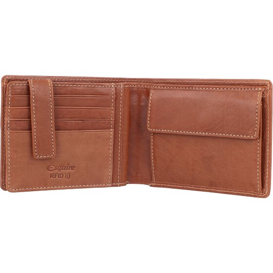 Esquire Denver Portemonnee RFID Leer 12 cm