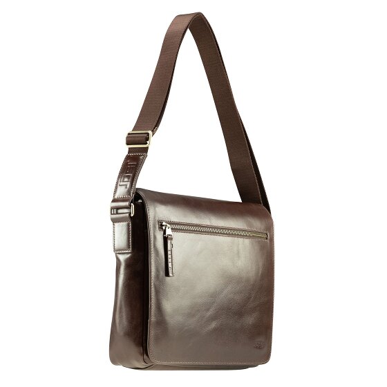 Jost Skagen Aktetas Messenger Leer 32 cm Laptop compartiment