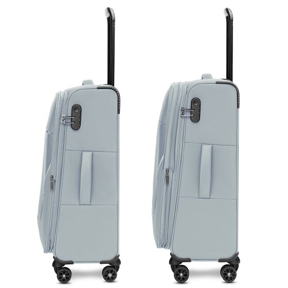 Stratic taska 4-wiel trolley M 65 cm met uitvouwbare plooi