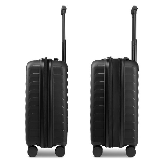 d&n Toronto 4 wielen Cabinewagen S 54 cm met uitbreidingsplooi