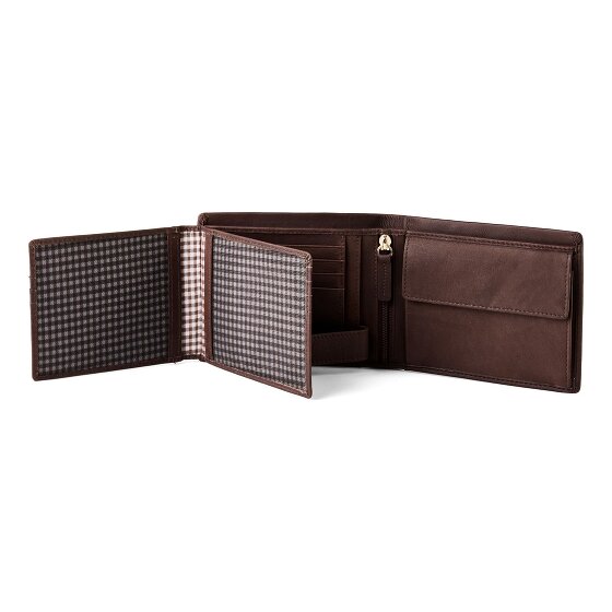 Esquire Chicago Portemonnee RFID-bescherming Leer 12 cm