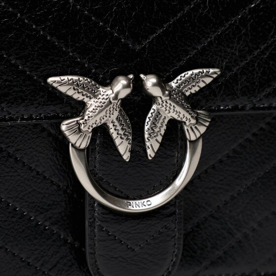 PINKO Love One Schoudertas Leer 26 cm
