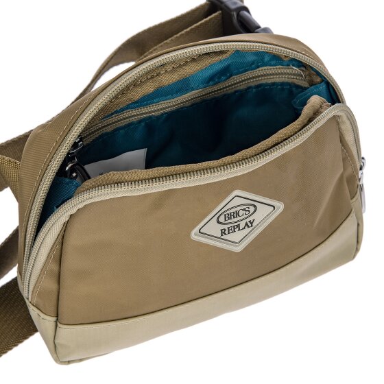 Bric's Replay Sand Woo Mini tas Schoudertas 18 cm