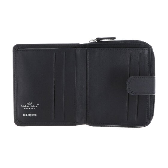 Golden Head Polo Portemonnee RFID-bescherming Leder 10.5 cm
