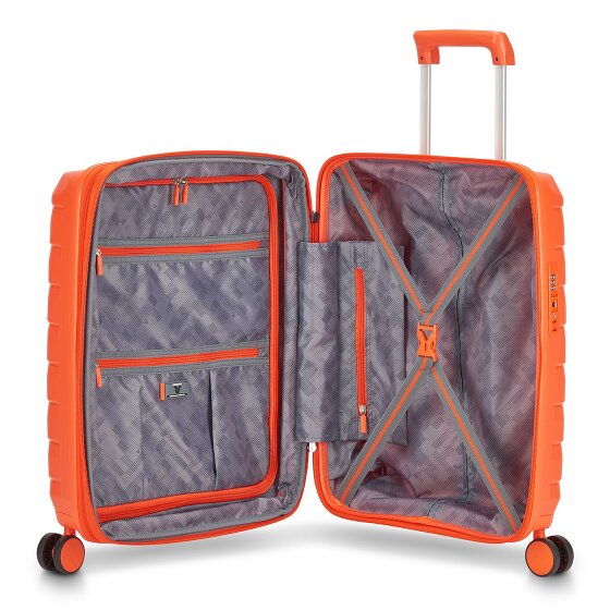 Roncato Skyline 2.0 4 wielen Cabinewagen 55 cm met uitbreidingsplooi