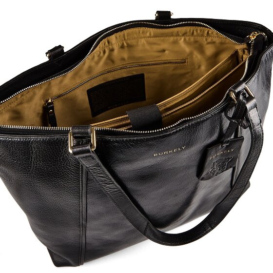 Burkely Fine Florence Shopper Tas Leer 37 cm Laptop compartiment