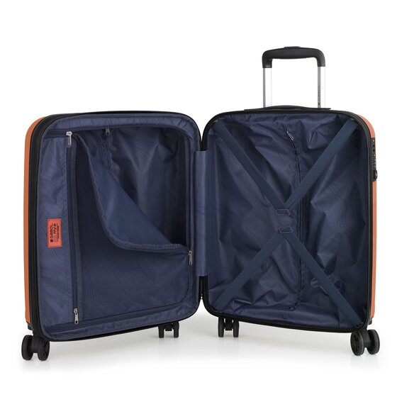 Gabol Montreal 4 wielen Cabinewagen S 55 cm met uitbreidingsplooi