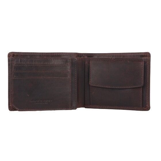 Jack Kinsky Monterey 103 Portemonnee RFID-bescherming Leer 12.5 cm
