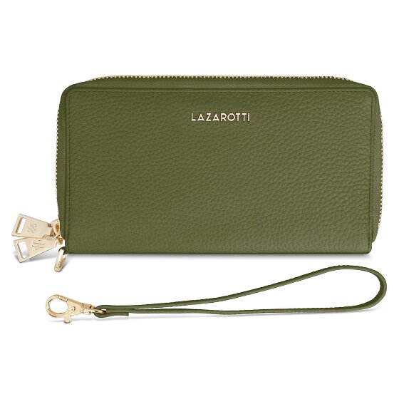 Lazarotti Bologna Leather Portemonnee RFID-bescherming Leer 20 cm