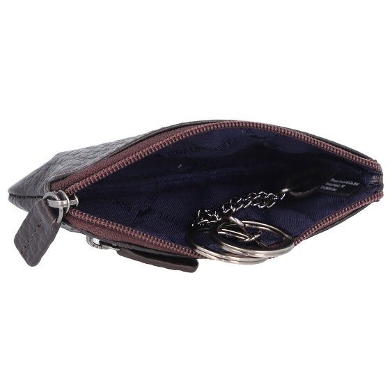Braun Büffel Yannik Sleutel portemonnee Leer 12 cm