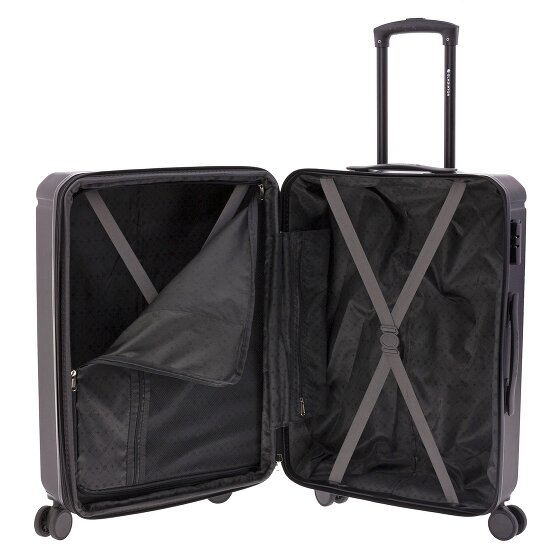 Gladiator 2900 4 wielen Trolley M 67 cm met uitbreidingsplooi