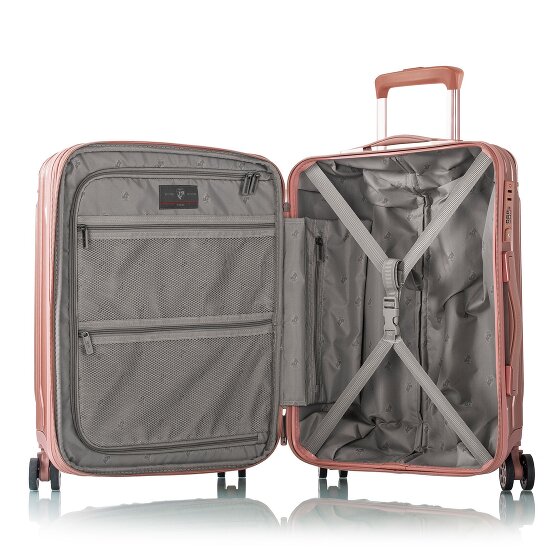 Heys Xtrak 4 wielen Cabinewagen S 55 cm met uitbreidingsplooi