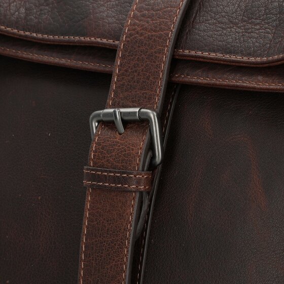 Jack Kinsky Porto Dagrugzak Leer 37 cm Laptop compartiment