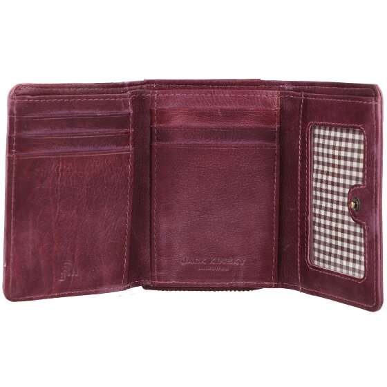 Jack Kinsky Nassau Portemonnee RFID Leer 11 cm